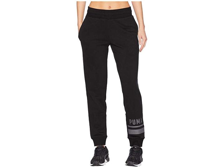 Puma Athletic Pants Tr (cotton Black) Women's Casual Pants
