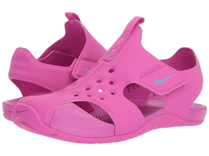 Nike Kids Sunray Protect 2 (little Kid/big Kid) (hyper Magenta/royal Pulse) Girls Shoes