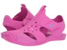 Nike Kids Sunray Protect 2 (little Kid/big Kid) (hyper Magenta/royal Pulse) Girls Shoes