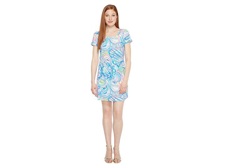 Lilly Pulitzer Upf 50+ Tammy Dress (multi Gillty Pleasure) Women's Dress
