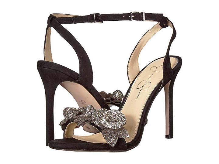 Jessica Simpson Jazzy (black Lux Kid Suede) High Heels