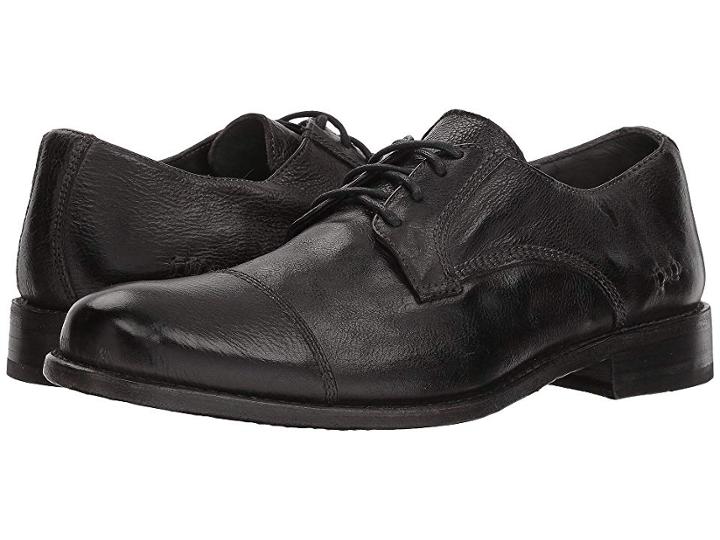 Bed Stu Genoa (black Dip Dye Candiru Rustic) Men's Lace Up Casual Shoes