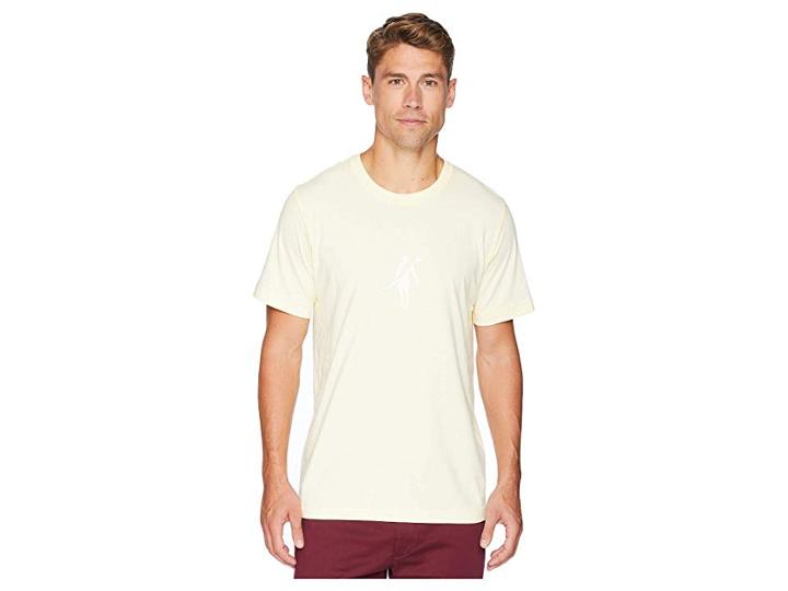 Toes On The Nose Dawn Patrol T-shirt (pale Yellow) Men's T Shirt