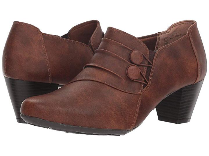 White Mountain Lampton (dark Tan) Women's Shoes