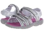 Teva Kids Tirra (toddler/little Kid/big Kid) (silver/magenta) Girls Shoes