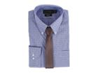 Lauren Ralph Lauren Glen Plaid Classic Button Down Shirt (blue) Men's Long Sleeve Button Up