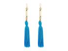 Vanessa Mooney The Natalia Tassel Earrings (blue) Earring