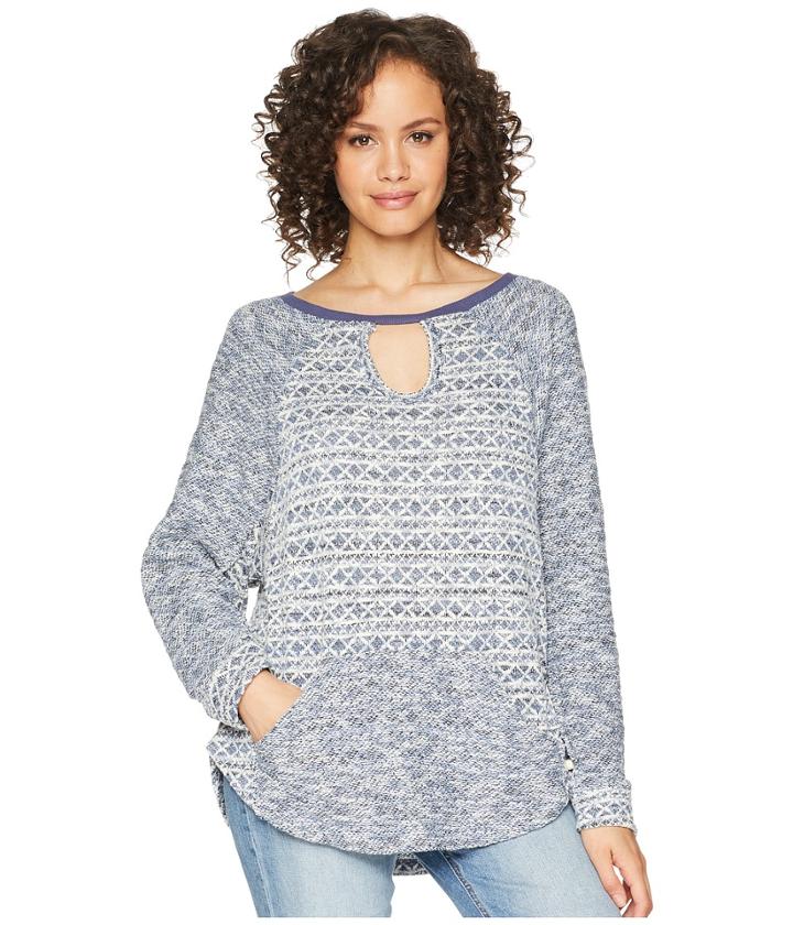 Roxy Fever Trip (crown Blue) Women's Fleece