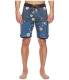 Vissla Creators Heathered Four-way Stretch Boardshorts 20 (dark Naval) Men's Swimwear