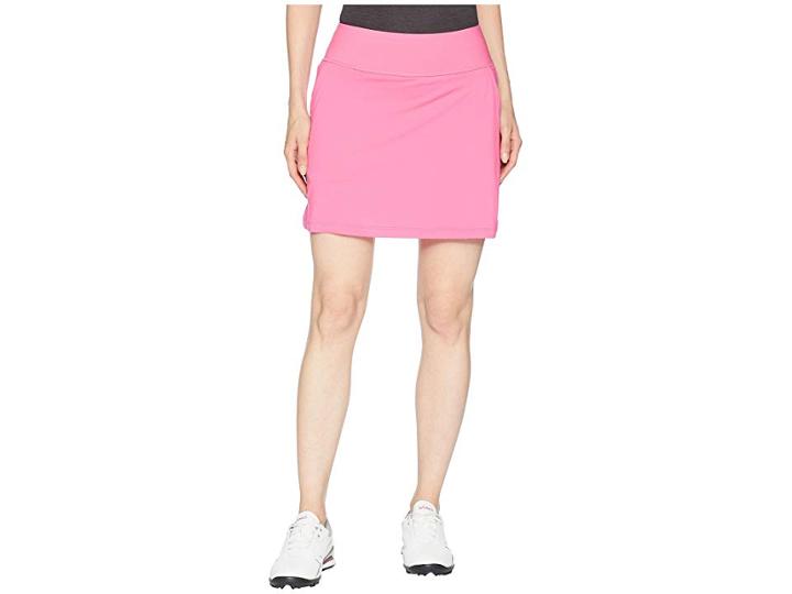 Puma Golf Pwrshape Solid Knit Skirt (carmine Rose) Women's Skirt