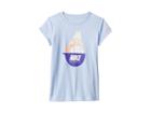 Nike Kids Softball Sundae Dri-fit Short Sleeve Tee (little Kids) (c Sky) Girl's T Shirt