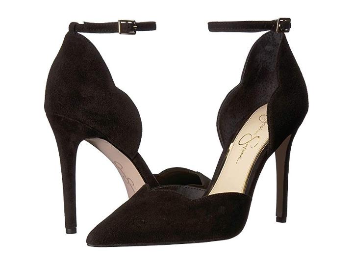 Jessica Simpson Pairus (black Luxe Kid Suede) Women's Shoes