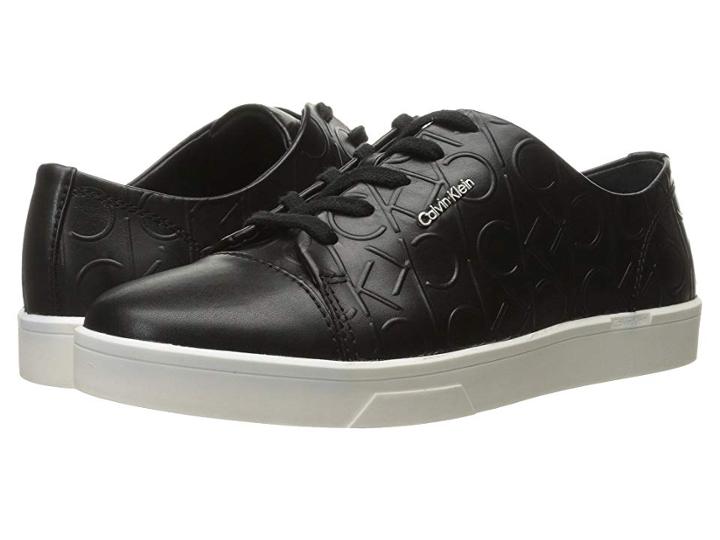 Calvin Klein Imilia (black Leather) Women's Shoes