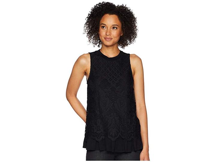 Rock And Roll Cowgirl Tank Top 49-6723 (black) Women's Sleeveless