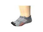 Feetures Merino+ Cushion No Show Tab 3-pair Pack (gray/lava) No Show Socks Shoes