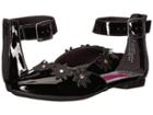 Rachel Kids Mindy (little Kid/big Kid) (black Patent) Girl's Shoes