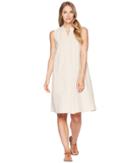 Nau Straight Up Sleeveless Dress (almond Stripe) Women's Dress