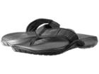 Crocs Swiftwater Flip (graphite/black) Men's Slide Shoes