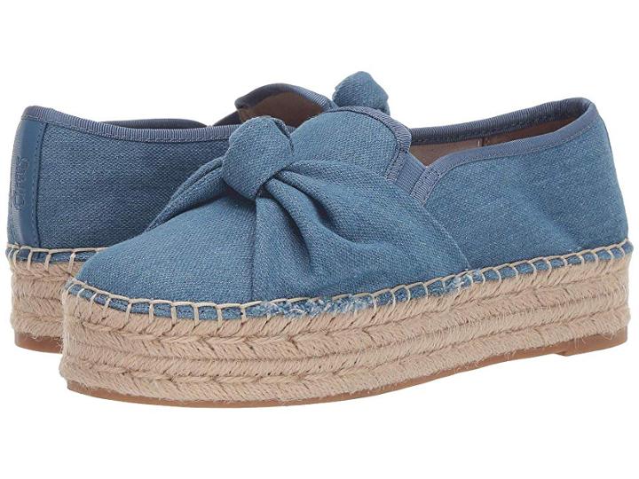 Circus By Sam Edelman Columbia (mid Blue Metallic Metallic Denim) Women's Shoes