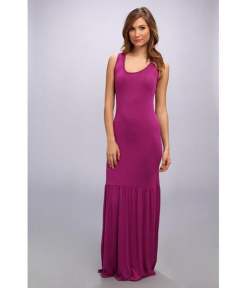 Gabriella Rocha Scoop Neck Ruffle Bottom Dress (magenta) Women's Dress