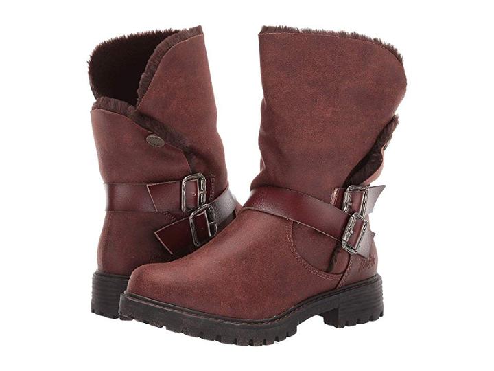 Blowfish Randall Shr (whiskey Draped Microfiber) Women's Pull-on Boots