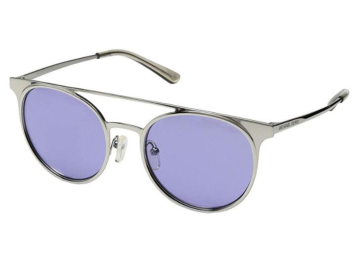 Michael Kors 0mk1030 (shiny Silver/grey-tone) Fashion Sunglasses