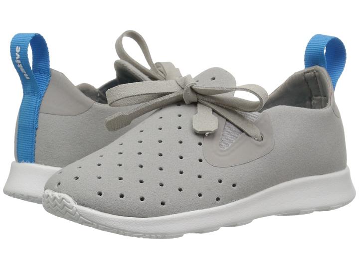 Native Kids Shoes Apollo Moc (toddler/little Kid) (pigeon Grey/shell White) Kids Shoes