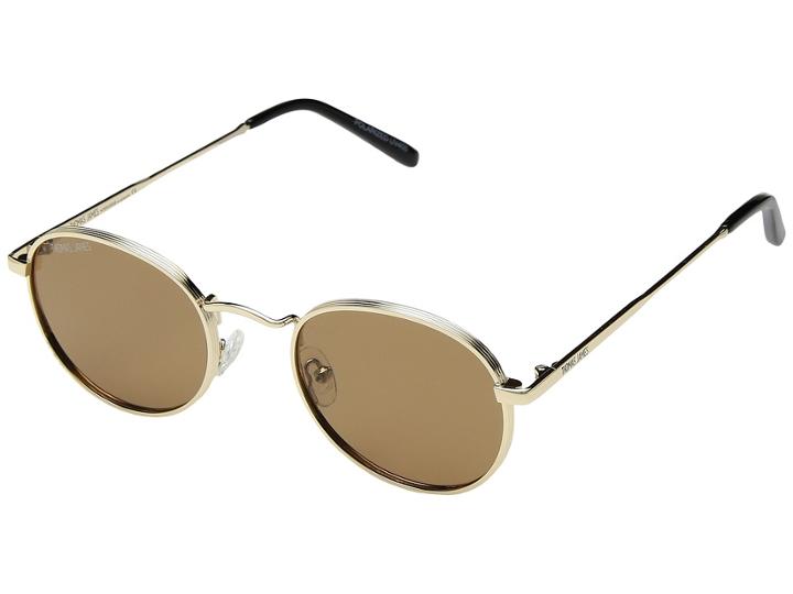 Thomas James La By Perverse Sunglasses Fame (gold/brown Lens) Fashion Sunglasses