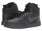 Nike Court Borough Mid Winter (black/black) Men's  Shoes