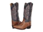 Old West Boots 5508 (tan Canyon/navy) Cowboy Boots