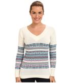 Exofficio Cafenista Jacquard Sweater (vellum) Women's Sweater