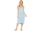 Splendid Star Denim Slip Dress (light Wash) Women's Dress