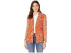 Juicy Couture Rustic Paisley Blazer (hazy Summer/rustic) Women's Clothing
