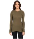 Diesel M-jets Pullover (olive/green) Women's Clothing