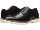 Florsheim Union Plain Toe Oxford (black Smooth/black Suede) Men's Lace Up Casual Shoes
