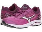 Mizuno Wave Rider 21 (clover/white/dark Purple) Women's Running Shoes