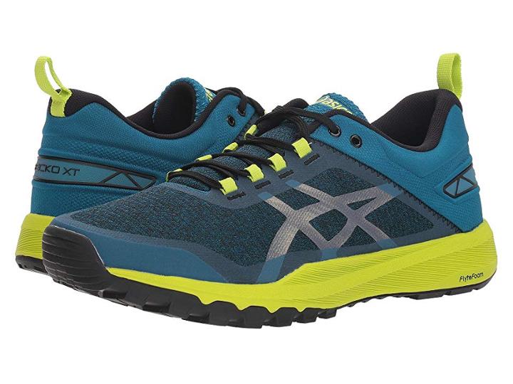 Asics Gecko Xt (blue Print/black) Men's Running Shoes
