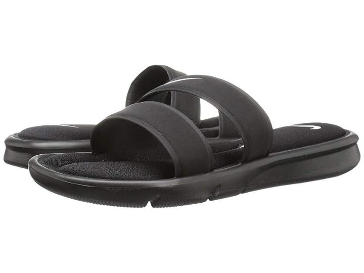 Nike Ultra Comfort Slide (black/black/white) Women's Sandals