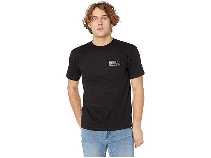 Publish Break Silence Graphic T-shirt (black) Men's T Shirt