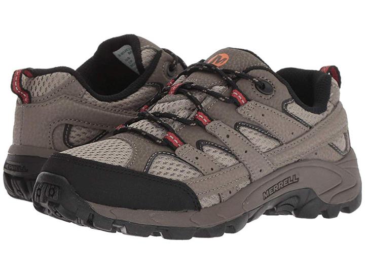 Merrell Kids Moab 2 Low Lace (little Kid) (bark Brown) Boys Shoes