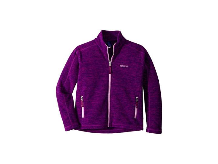Marmot Kids Lassen Fleece (little Kids/big Kids) (grape) Girl's Fleece