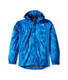 The North Face Kids Resolve Reflective Jacket (little Kids/big Kids) (turkish Sea Metric Mountain Print) Boy's Coat