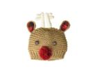 Mud Pie My First Christmas Reindeer Crochet Hat (infant) (brown) Beanies