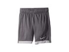Nike Kids Trophy Shorts (little Kids) (dark Gray) Boy's Shorts