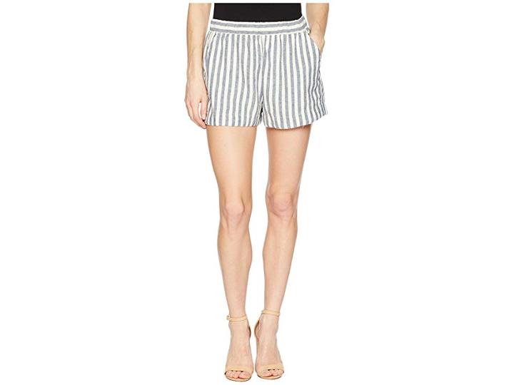 Splendid Stripe Shorts (off-white) Women's Shorts