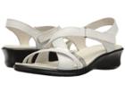 Ecco Felicia Sandal (white/gravel) Women's Sandals