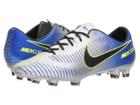 Nike Mercurial Veloce Iii Njr Fg (racer Blue/black/chrome/volt) Men's Soccer Shoes