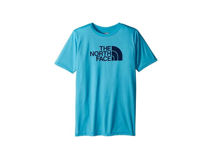 The North Face Kids Short Sleeve Reaxion 2.0 Tee (little Kids/big Kids) (turquoise Blue/cosmic Blue (prior Season)) Boy's T Shirt