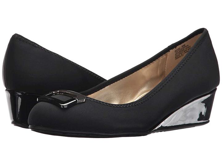 Bandolino Tad (black Lycra) Women's Sandals