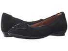 Clarks Candra Blush (black Suede) Women's  Shoes
